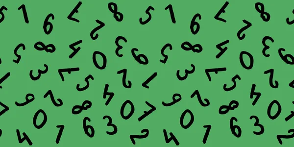 Szablon Obrazem Symboli Klawiatury Zestaw Liczb Szablon Powierzchni Zielone Fioletowe — Zdjęcie stockowe
