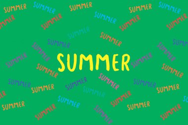 Kusursuz desen. Renkli bir yazı andırıyor. Yüzeyde kaplama şablonu. Yatay resim