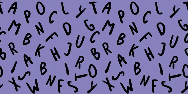 キーボードシンボルをイメージしたテンプレート 手紙のセット サーフェステンプレート ブルーバイオレットの背景 横のイメージ サイトへの挿入のためのバナー — ストック写真