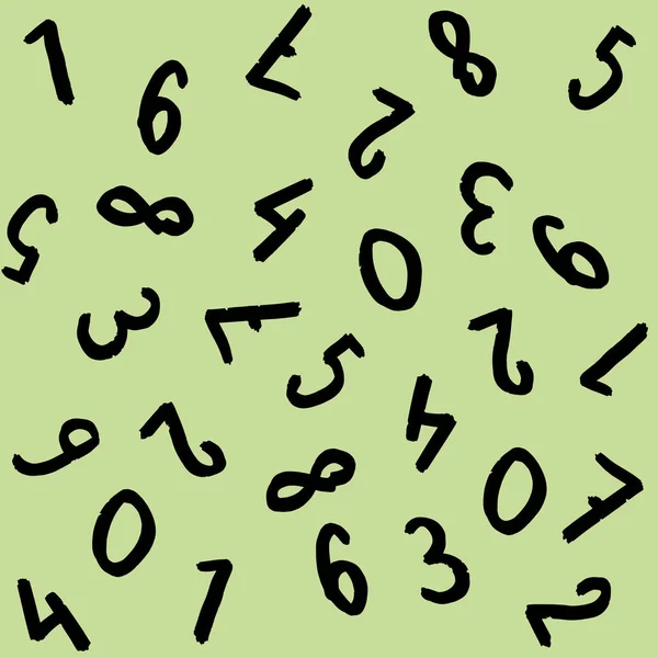 具有键盘符号图像的模板 一组数字 表面模板 面食豌豆背景 正方形图像 — 图库照片