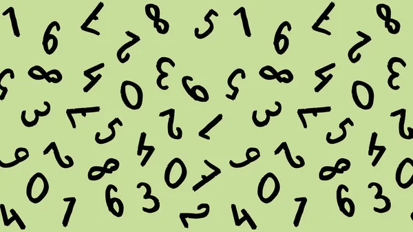 키보드 기호의 이미지를 템플릿입니다 Set세트 Numbers숫자 템플릿입니다 파스텔 완두콩 이미지 — 스톡 사진