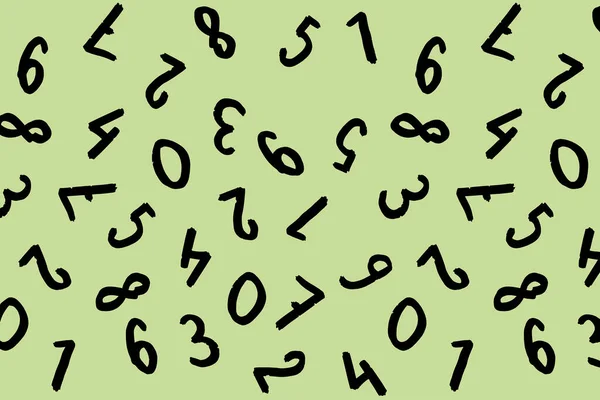 키보드 기호의 이미지를 템플릿입니다 Set세트 Numbers숫자 템플릿입니다 파스텔 완두콩 이미지 — 스톡 사진