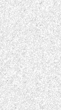 Soyut doku. Tasarım için yaratıcı arka plan. Beyaz renk. Dikey görüntü. 3 boyutlu görüntü. 3B görüntüleme.