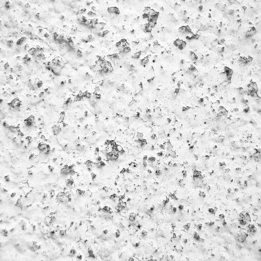 Duvara sürülen boyanın kaba dokusu. Soyut doku. Kare görüntü. İç tasarım, web siteleri veya tanıtım materyalleri için şablon. siyah ve beyaz