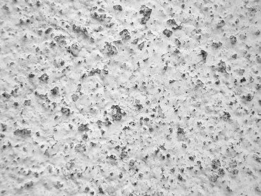 Duvara sürülen boyanın kaba dokusu. Soyut doku. Kare görüntü. İç tasarım, web siteleri veya tanıtım materyalleri için şablon. siyah ve beyaz