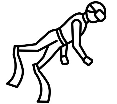 Dalgıç kıyafetli bir adamın canlandırması.