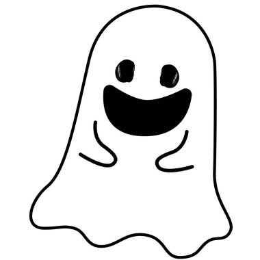 Web sitesi, uygulama, sunum, el ilanı, broşür vb için Cadılar Bayramı simgesi minimumu ui / ux simgesi.