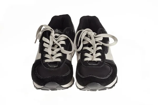 Pár Sport Cipők Elszigetelt Fehér Background — Stock Fotó