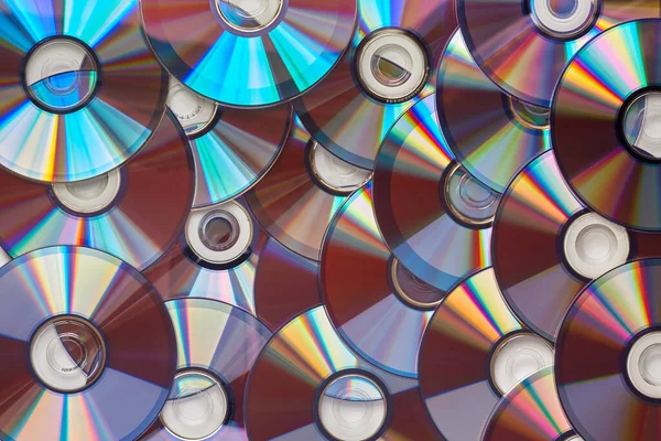 Dvd Disklerinden Arkaplan Optik Diskin Dokusu — Stok fotoğraf