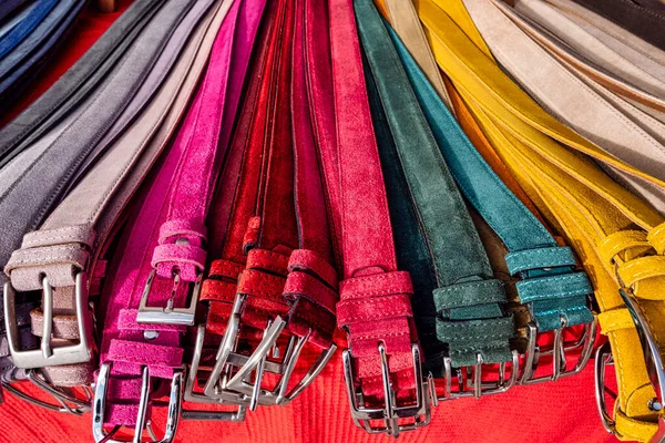 Grupo Cinturones Colores — Foto de Stock