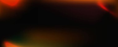 Işık sızıntısı dokusu. Retro fotoğraf filtresi arkaplanı. Klasik film bokeh işaret fişeği kaplaması. Açığa çıkmış eski fotoğraf arkaplanı. Soyut kırmızı turuncu bulanık gradyan duvar kağıdı. Vektör yanmış renk görüntüsü