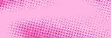 Pembe gül yarım ton deseni. Retro komik gradyan arkaplan. Pikselleştirilmiş noktalı doku örtüsü. Çizgi film pop sanatı solgun gradyan desen. Poster, afiş, reklam için vektör arkaplanı