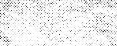 Halftone grit noise texture. Grunge halftone background. Black and white sand noise wallpaper. Retro comic pixelated backdrop. Dirty grain spots, stains, dots rugged textured overlay. Vector clipart