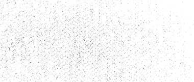 Siyah grunge tekstil dokusu. Kumlu fotokopi kumaşı arka plan kaplaması. Toz, kum, parçacık, toz zerrecikleri ve beneklerle acil durum gürültüsü yüzeyi. Kaba, kirli kumaş arkaplanı. Vektör duvar kağıdı