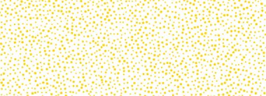 Sarı konfeti pürüzsüz desen. Altın parıltılı nokta arka planda tekrarlanıyor. Altın benekli, tekrarlanan duvar kağıdı. Noel 'i, yeni yılı ya da doğum günü partisi dekorasyonunu kutlarız. Vektör arkaplanı