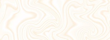 Açık bej, psikedelik çizgi dokusu. Soyut tuhaf mermer efekt arka planı. Pankart, poster, kapak, zemin parmak izi örnekleri için kıvrımlı dalgalı desenler. Sarı sıvı funky fon. Vektör