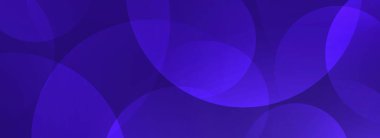 Parlak mor eğimli çember arka planı. Geometrik teknoloji küre duvar kağıdıyla örtüşüyor. Poster, afiş, iş şablonu, tıbbi tasarım için soyut bokeh dokusu. Vektör yuvarlak fon arkaplanı