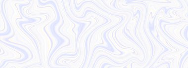 Açık mavi ve bej saykodelik çizgi dokusu. Soyut tuhaf mermer efekt arka planı. Pankart, poster, kapak, zemin parmak izi örnekleri için kıvrımlı dalgalı desenler. Mavi sıvı funky fon. Vektör