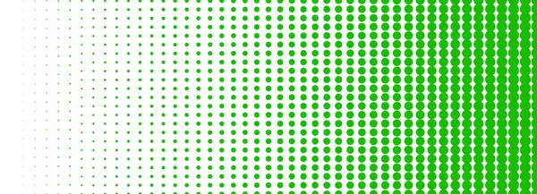 Yeşil yarım ton eğimli doku. Puantiyeli karikatür arka planı kayboluyor. Tekrarlanan nokta derecelendirme deseni. Arkaplanda kaybolan çizgi roman sanatı var. Rasterize olmuş yarım ton patern etkisi duvar kağıdı. Vektör