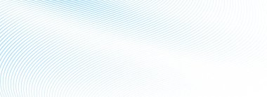 Soyut mavi dalga çizgi arkaplanı. Açık mavi dinamik çizgili doku. Teknoloji tasarımı şablonu, sunum, broşür, broşür, broşür için eğri büğrü ve eğri çizgiler. Vektör hava arkaplanı