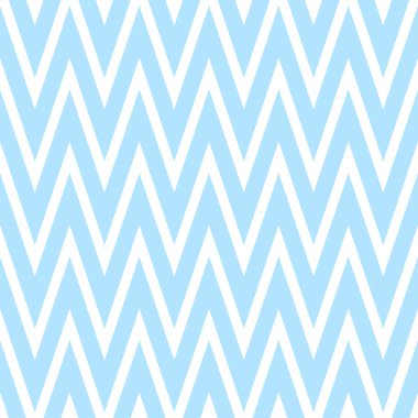 Açık mavi zigzag pürüzsüz desen. Sembol kumaş dokusu. Soyut zig zag arkaplanı. Tekrarlanan vektör duvar kağıdı.
