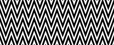 Sembol kusursuz desen. Herringbone geçmişi. Zig zag dokusu çapraz çizgilerle tekrarlanıyor. Siyah ve beyaz vektör çizimi