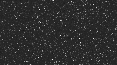 Kusursuz grunge lekesi dokusu. Gürültülü arkaplan. Rastgele tekrarlanan efektler. Kirli kaplama tekrarlanan desen. Siyah ve beyaz parçacıklar, sıçramalar, duvar kağıtları. Vektör 