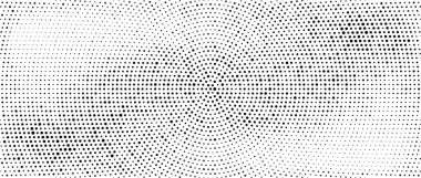 Radyal yarım ton eğim arkaplanı. Noktalı lekeler, konsantrasyon dokusu ve solgunluk etkisi. Siyah-beyaz tonlu duvar kağıdı. Sert vektör homurdanıyor. Tek renkli geometrik arkaplan 