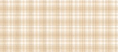 Açık kahverengi gingham desenli. Bej ve beyaz arka plan dokusu. Damalı tüvit ekoseli, tekrar eden duvar kâğıdı. Doğal çıplak kumaş ve tekstil kumaş kumaşı tasarımı. Vektör arkaplanı