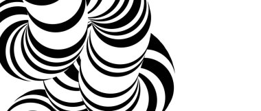 Siyah ve beyaz soyut tüpler. Çizgili kablolar konsept duvar kağıdı. Pankart, poster, broşür, broşür ya da broşür için sıvı borular. Vektör sıvısı arka plan örtüsü