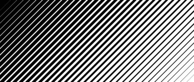 Eğimli yarım ton derecelendirme dokusu. Çapraz çizgi gradyan arkaplanı soldur. Belirsiz bir arkaplan. Kaplama, baskı, kapak, grafik tasarım için siyah ince çizgili arka plan. Vektör