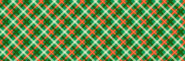 Kusursuz bir Noel deseni. Kırmızı ve yeşil kareli gingham arka plan. Ambalaj kağıdı için yeni yıl kumaşı, hediye kutusu dekorasyonu, kumaş, tekstil kumaşı. Vichy ekose çek arkaplanı. Vektör 