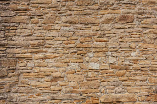 Стена Старой Крепости Текстурное Изображение Кладки Древняя Кирпичная Поверхность — стоковое фото