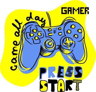 Harfleri olan bir oyun alanının web illüstrasyonu