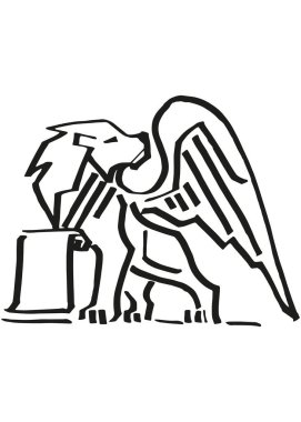 Saint Matthew Lio 'nun el çizimi vektör çizimi veya çizimi