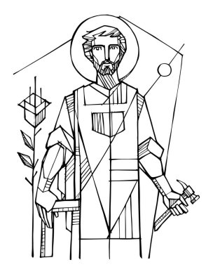 Aziz Joseph Marangoz illüstrasyonu