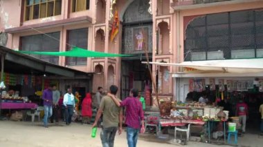 Kota, Rajasthan, Hindistan - Sep 2022: Lord Shiva tapınağı Rajasthan 'daki en eski tapınaktır