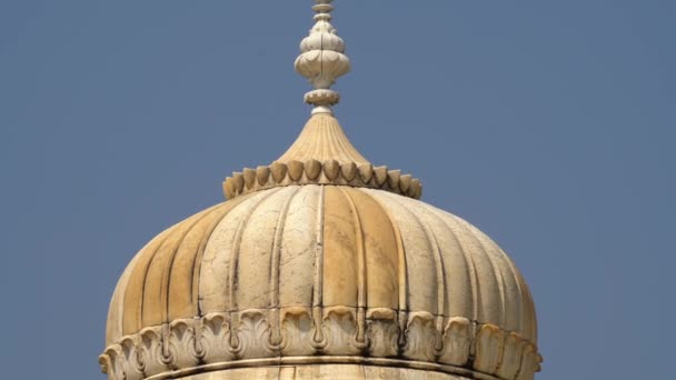 Jaipur Rajasthan Indien Okt 2022 Schöne Gedenkstätte Für Maharaja Sawai — Stockvideo