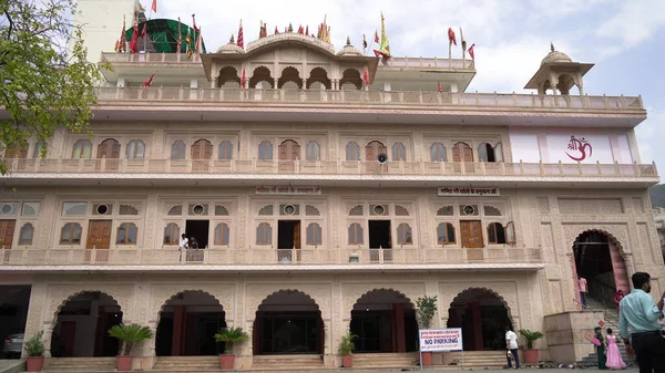 Πρόσοψη Του Ναού Khole Hanuman Τζαϊπούρ — Φωτογραφία Αρχείου