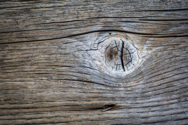 Çatlak ve dallı eski ahşap dokusu.