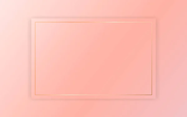 Abstraktes Roségold Als Hintergrund Für Kosmetische Produkte — Stockvektor