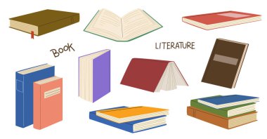 Okuma, eğitim, edebiyat, sözlükler, ansiklopediler, planlamacılar için ders kitapları