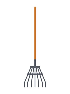 Tahta saplı düz tırmık çizimi 