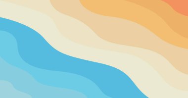 Yazın renkli arka plan, soyut plaj deseni