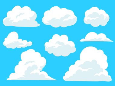 Kümülüs bulutları, yaz bulutu, yaz element tasarımı