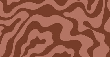 Kahve sütlü arka plan, soyut kahve rengi arka plan, dalgalı desen