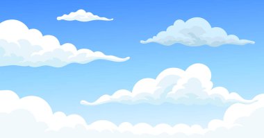 Güzel Manzaralı Gökyüzü, Bulutlu, Uçan Bulutlu Gökyüzü