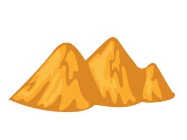 Kum yığınları. Kumlu kum tepeleri, inşaat malzemesi yığınları