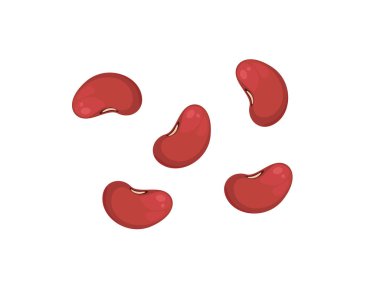 Healthy red beans, kidney beans, healthy food