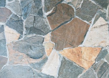 Desenli seramik. Arkaplan veya doku için soyut granit desenler. Karma gri ve kahverengimsi desenli seramik. Çeşitli ihtiyaçlar için soyut arkaplanlar